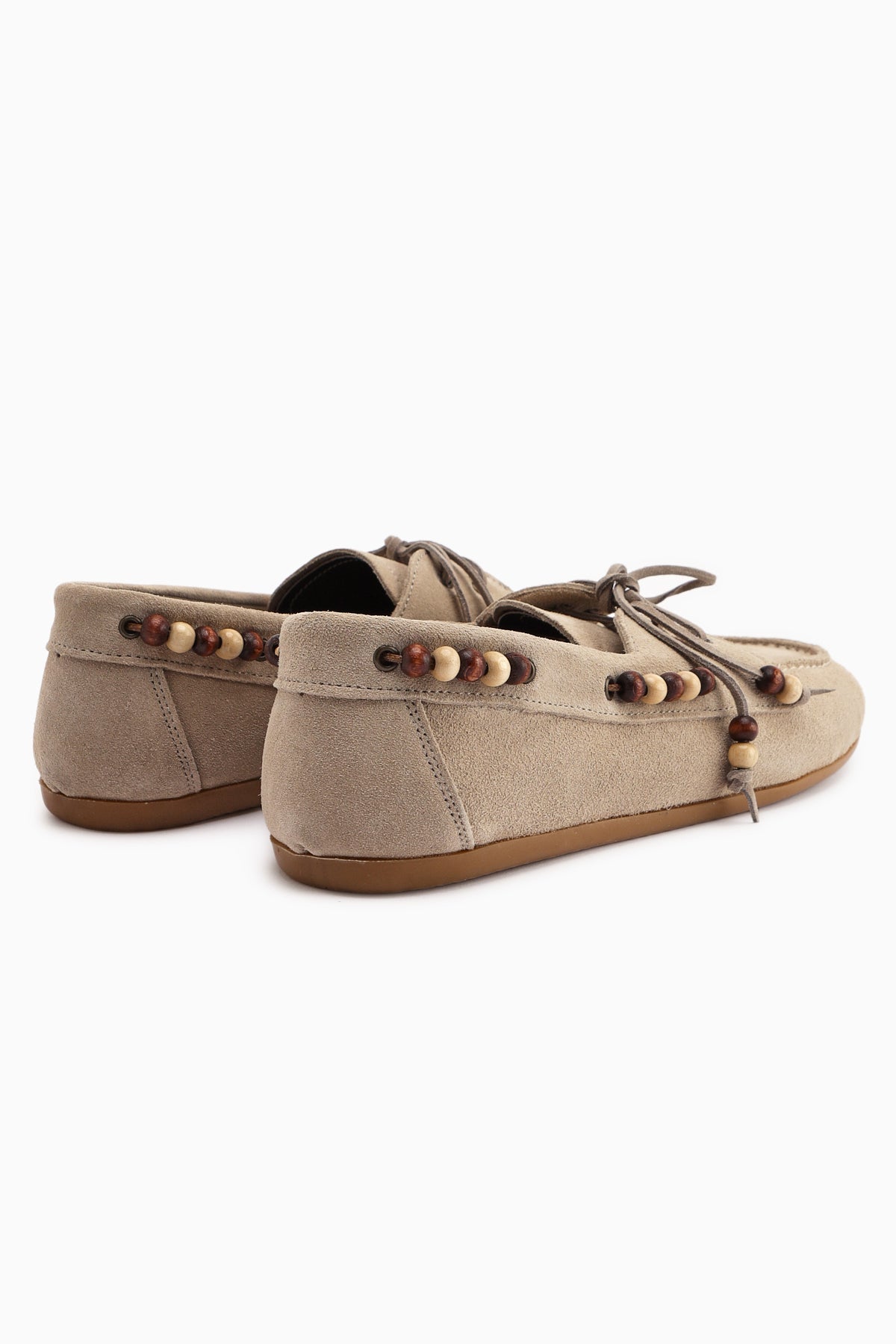 Liah – Beige Echtleder Loafer (Damen)