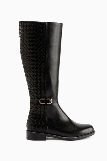 Essie Schwarze Schnalle Damen Stiefel