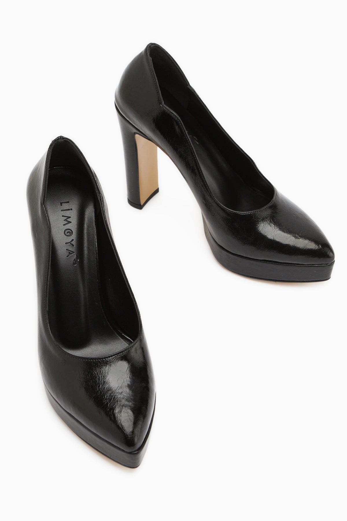 Ragni – Schwarz Schuh mit Plateau und Absatz (Damen)