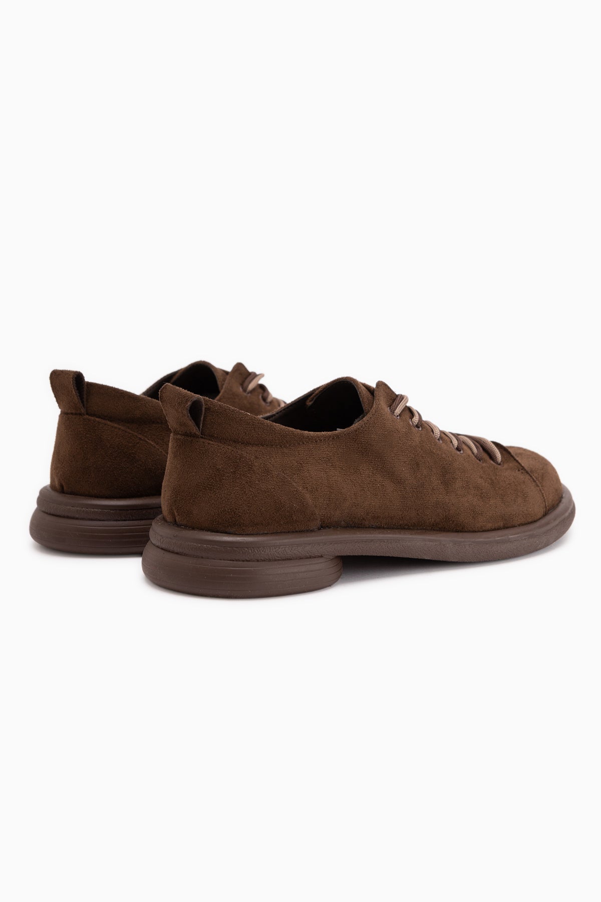 Estella Braun Wildleder Schnürung Freizeit Damen Schuhe