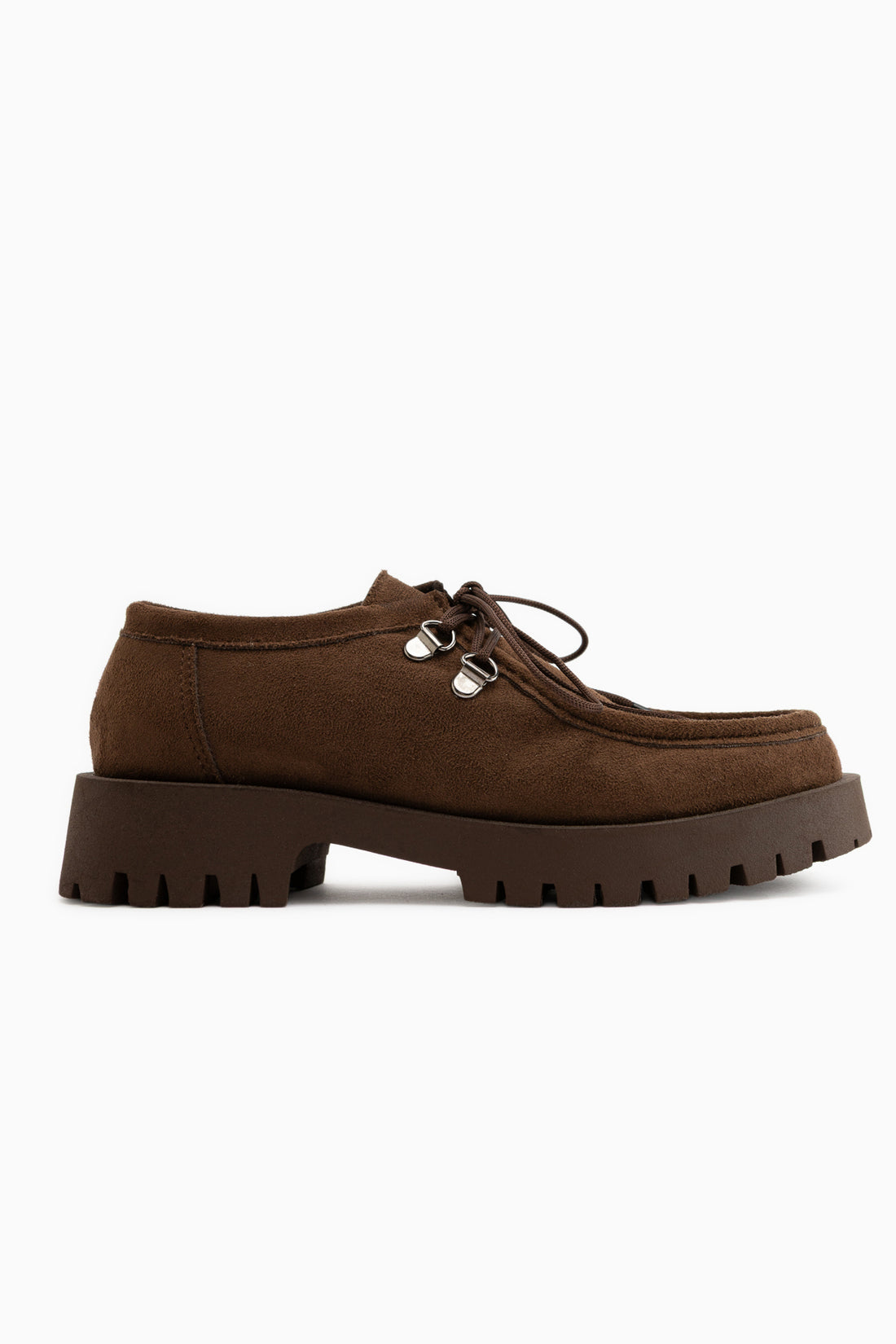 Trudy Braun Wildleder Schnürung Dicke Sohle Damen Loafer