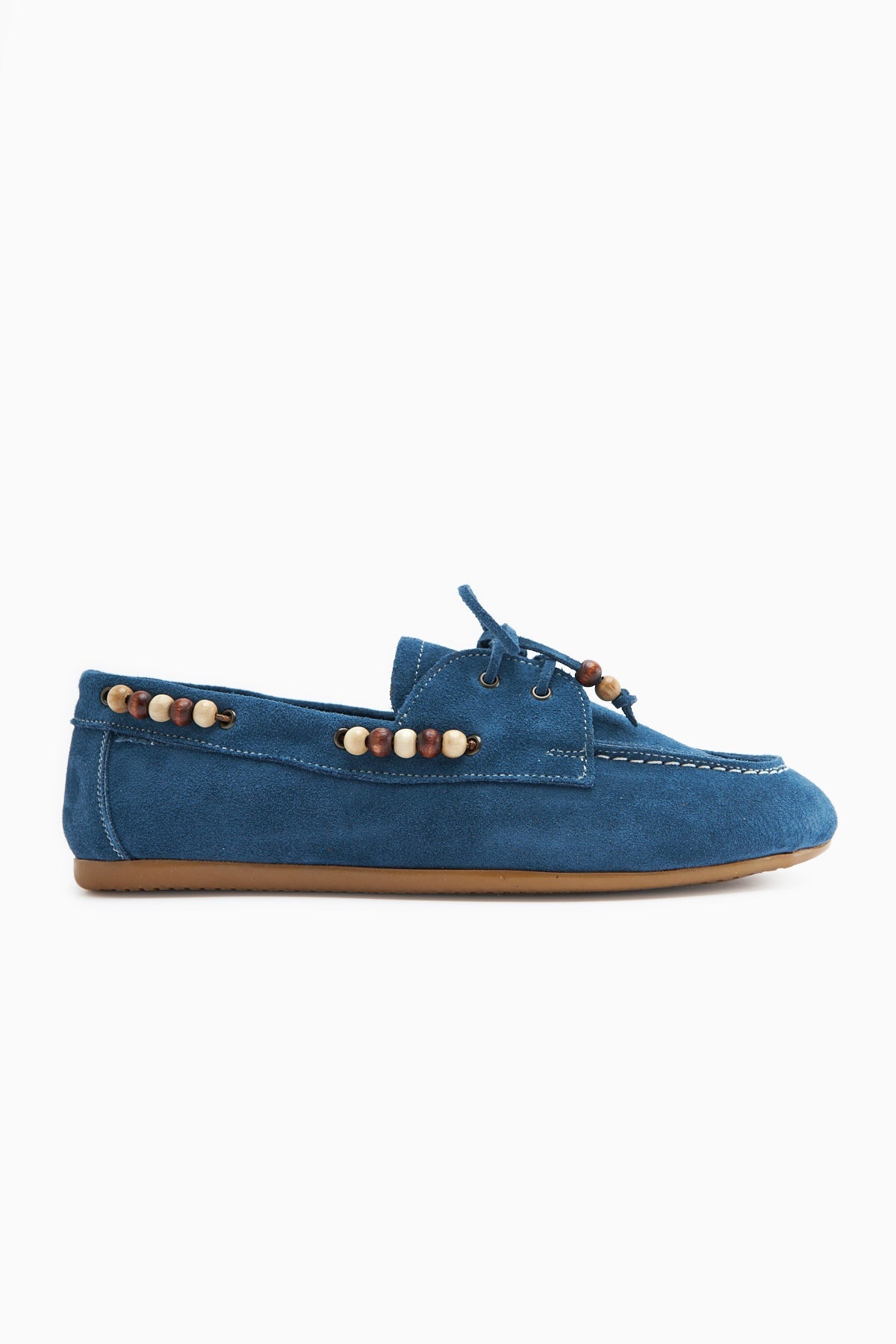 Liah – Denimblau Echtleder Loafer (Damen)