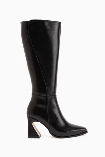Deana Schwarze Absatz Damen Stiefel
