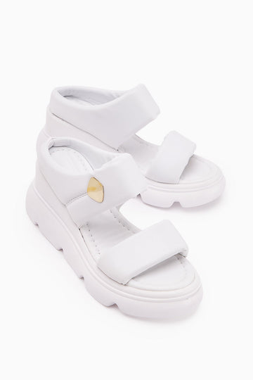 Susi Weißer Hoher Absatz Flauschige Damen Slipper