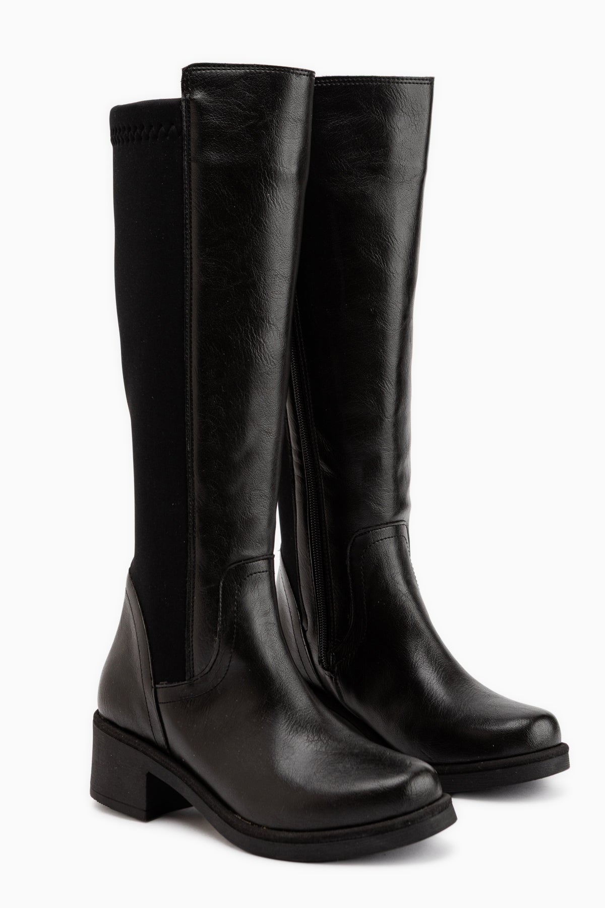 Cora Schwarze Absatz Damen Stiefel