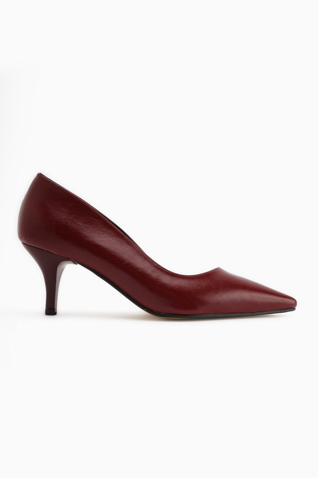 Flora Burgundy Stiletto Women's High Heel Shoes