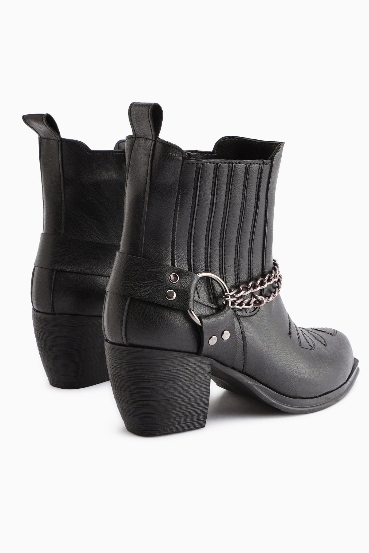 Deana Embroidered Black Women's Western Boot