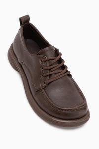 Ria Braun Dicke Sohle Schnürer Damen Loafer Schuhe