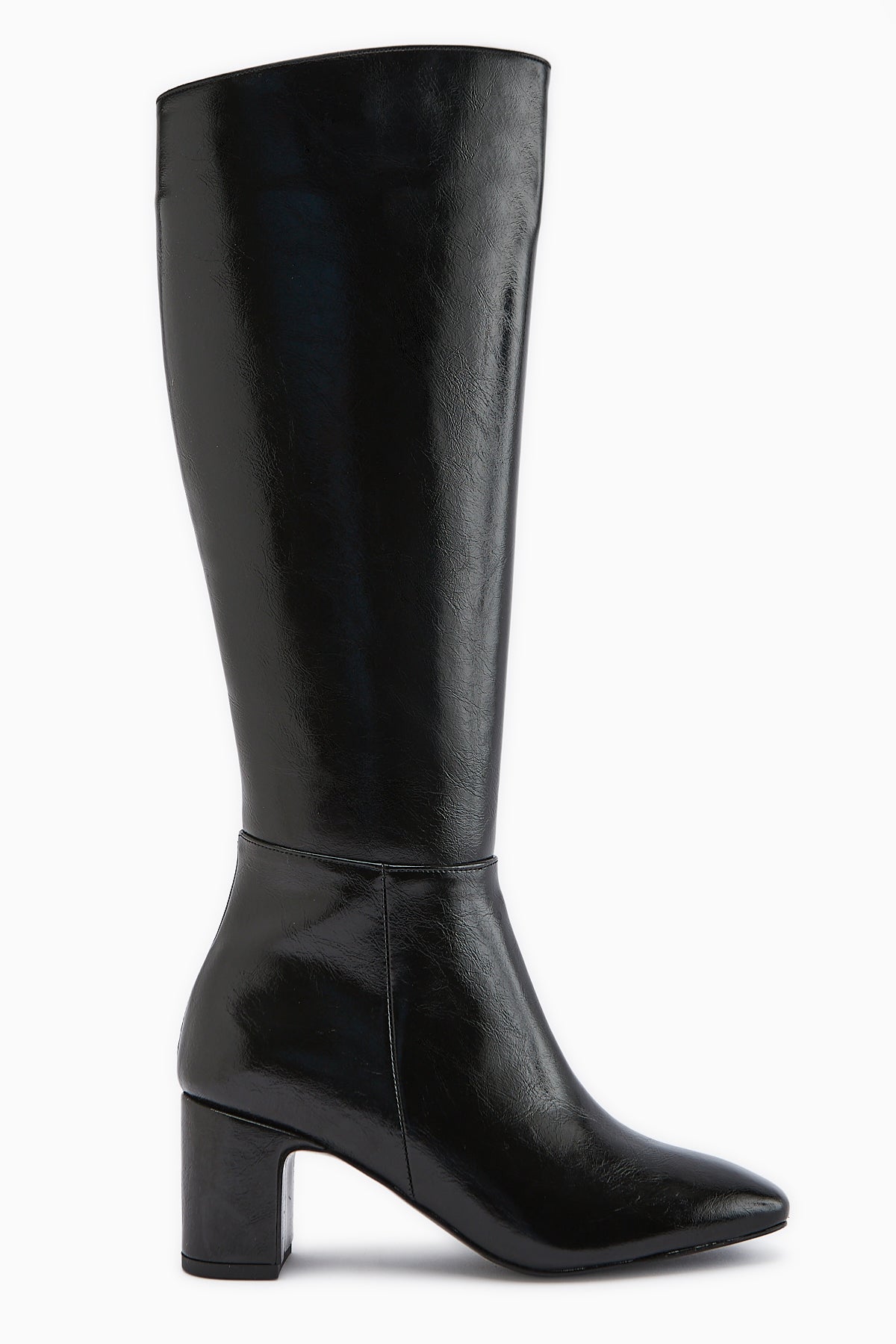 Larin Black Heeled Women's Boot