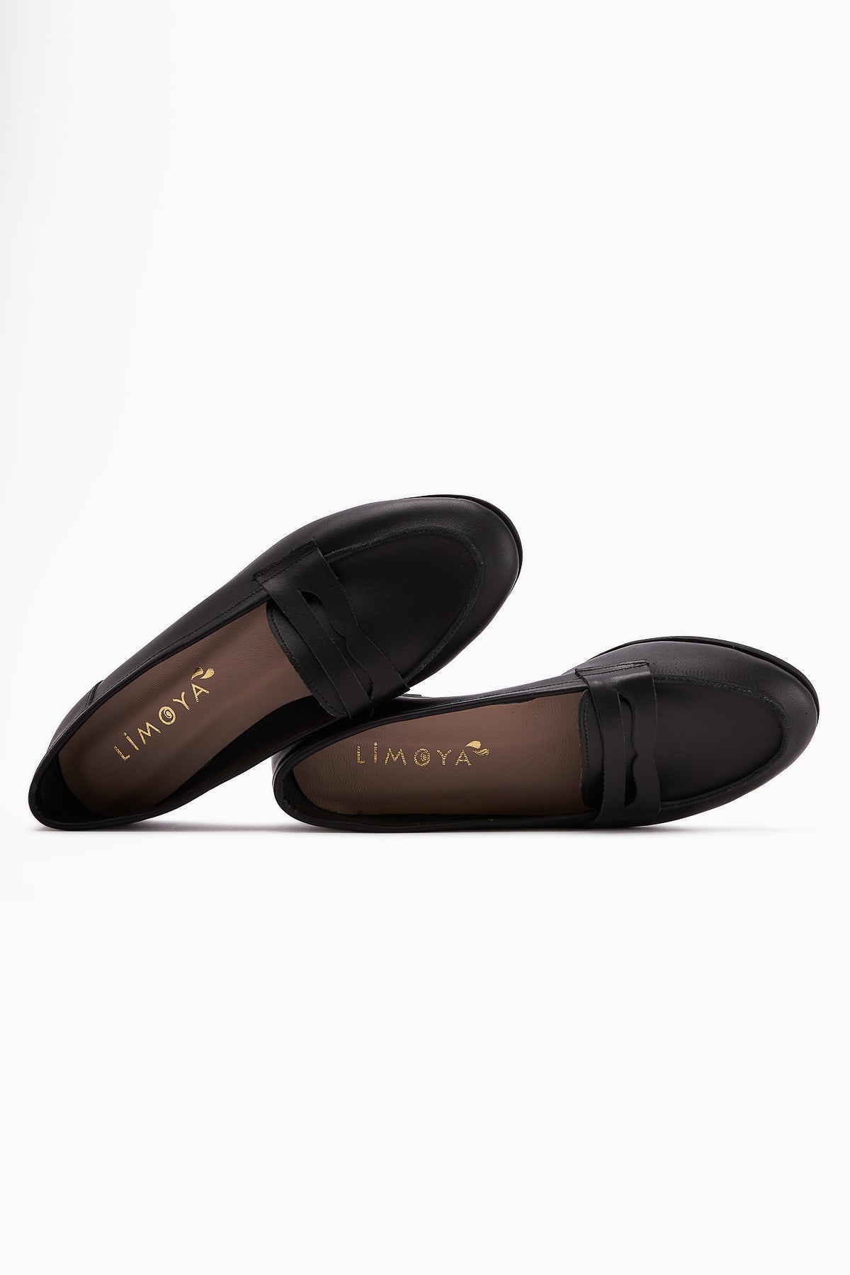 Solina Genuine Leather – Black Casual Loafer (Women)
