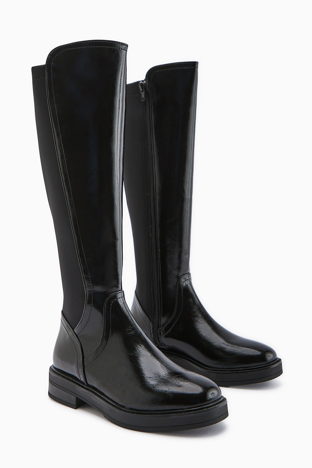 Gladis Black Knee High Women's Boot