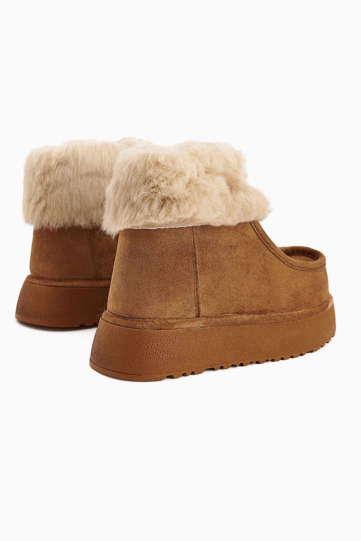 Erva Taba Suede Fur Women's Boot