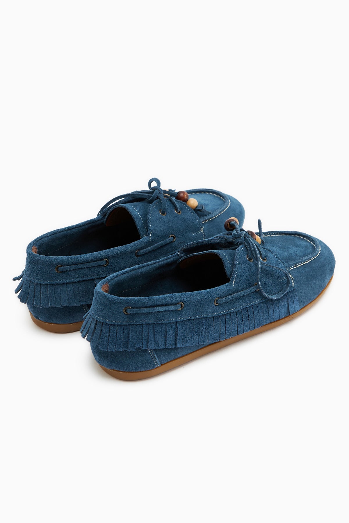 Rania – Denimblau Echtleder Loafer (Damen)