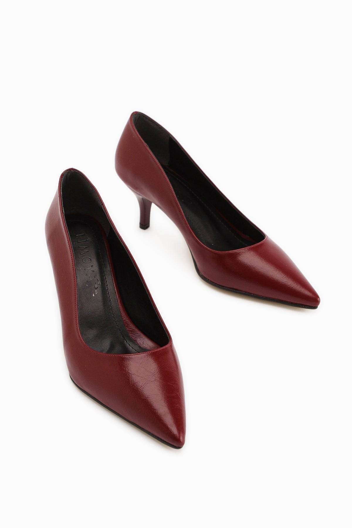 Flora Burgundy Stiletto Women's High Heel Shoes