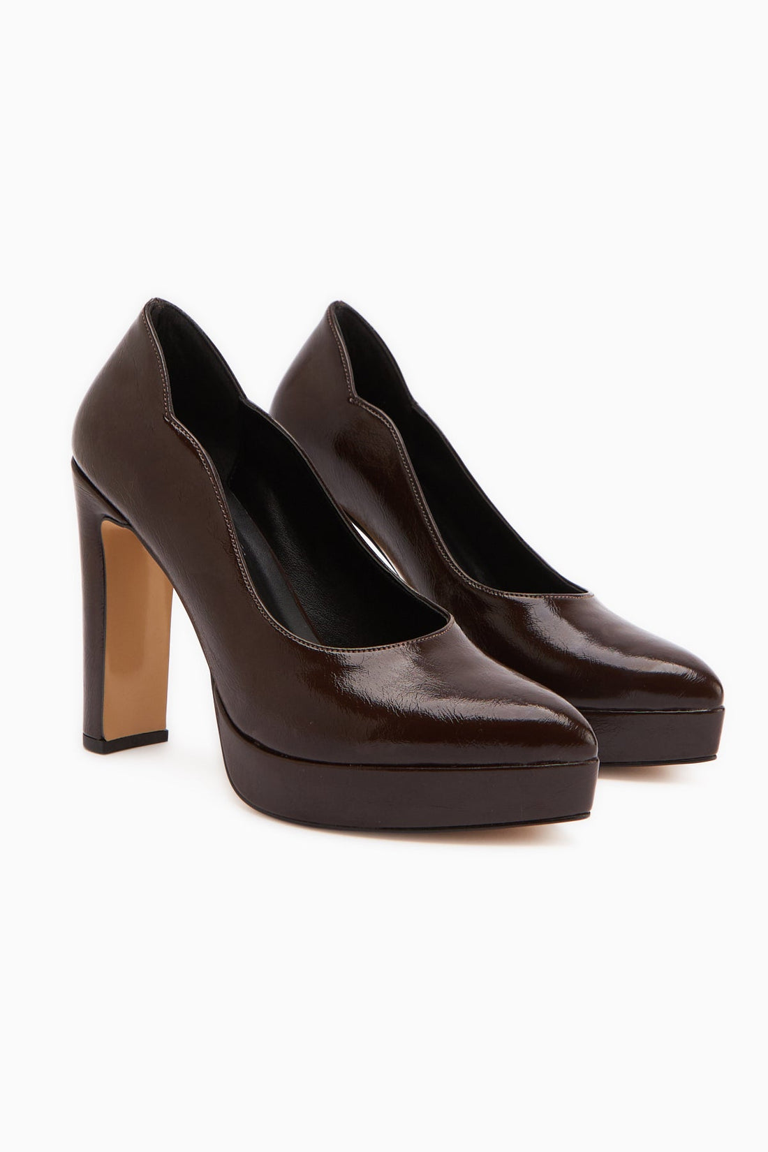 Ragni – Schwarz Schuh mit Plateau und Absatz (Damen)