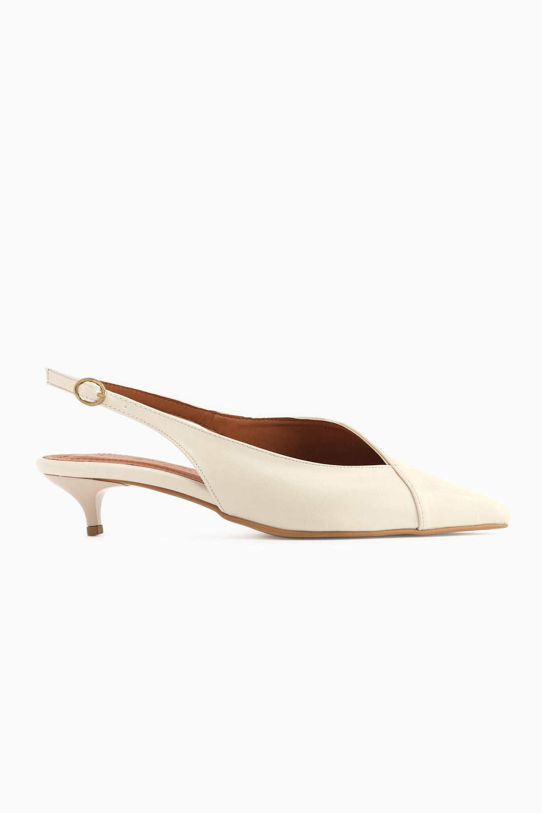Jeni Beige Geschlossene Zehen Kurze Absatz Damen Schuhe