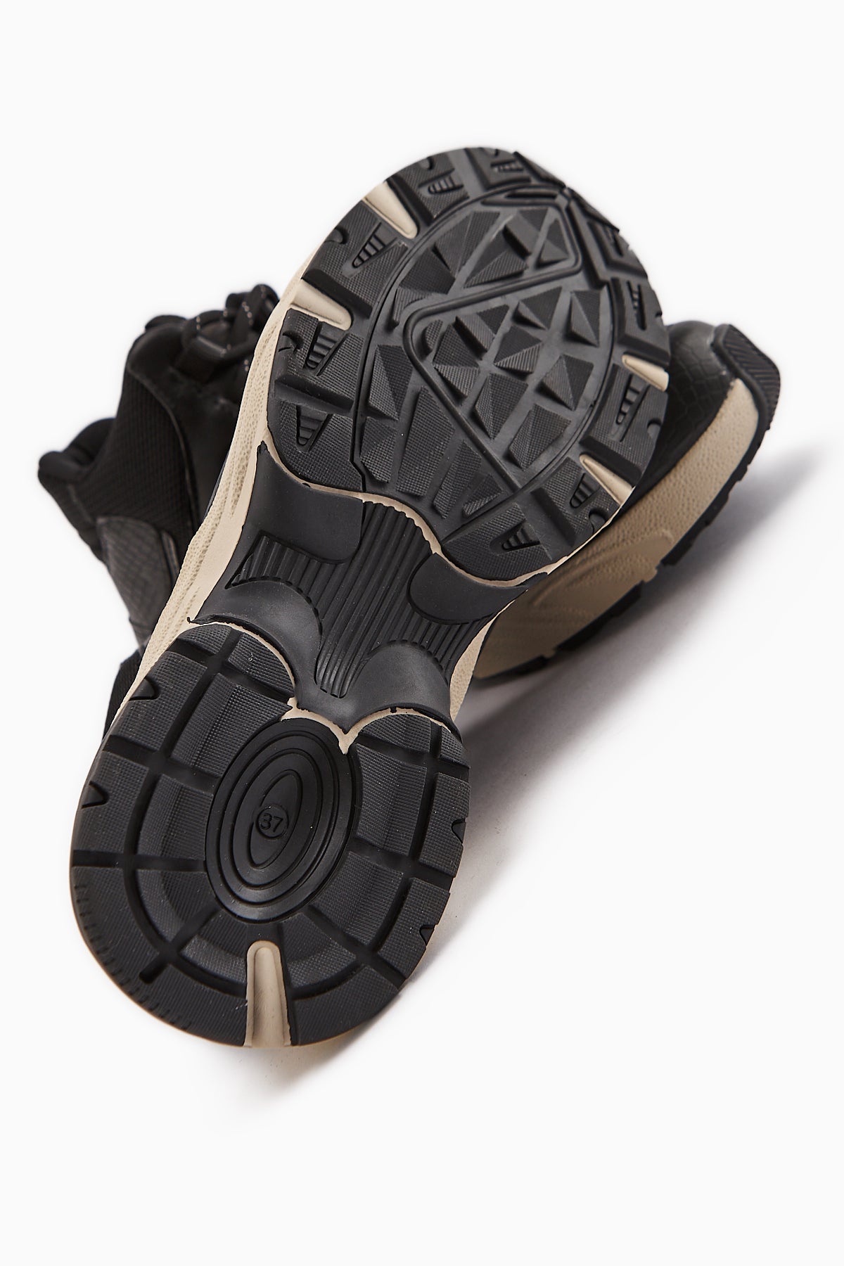 Nency Women's Black Lace-Up Sport Boot