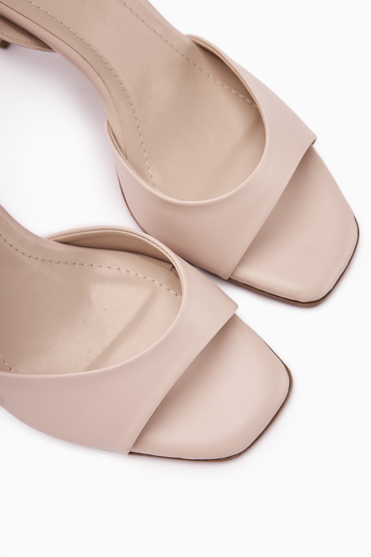 Nova Women's Nude Ankle-Strap Stiletto Shoes