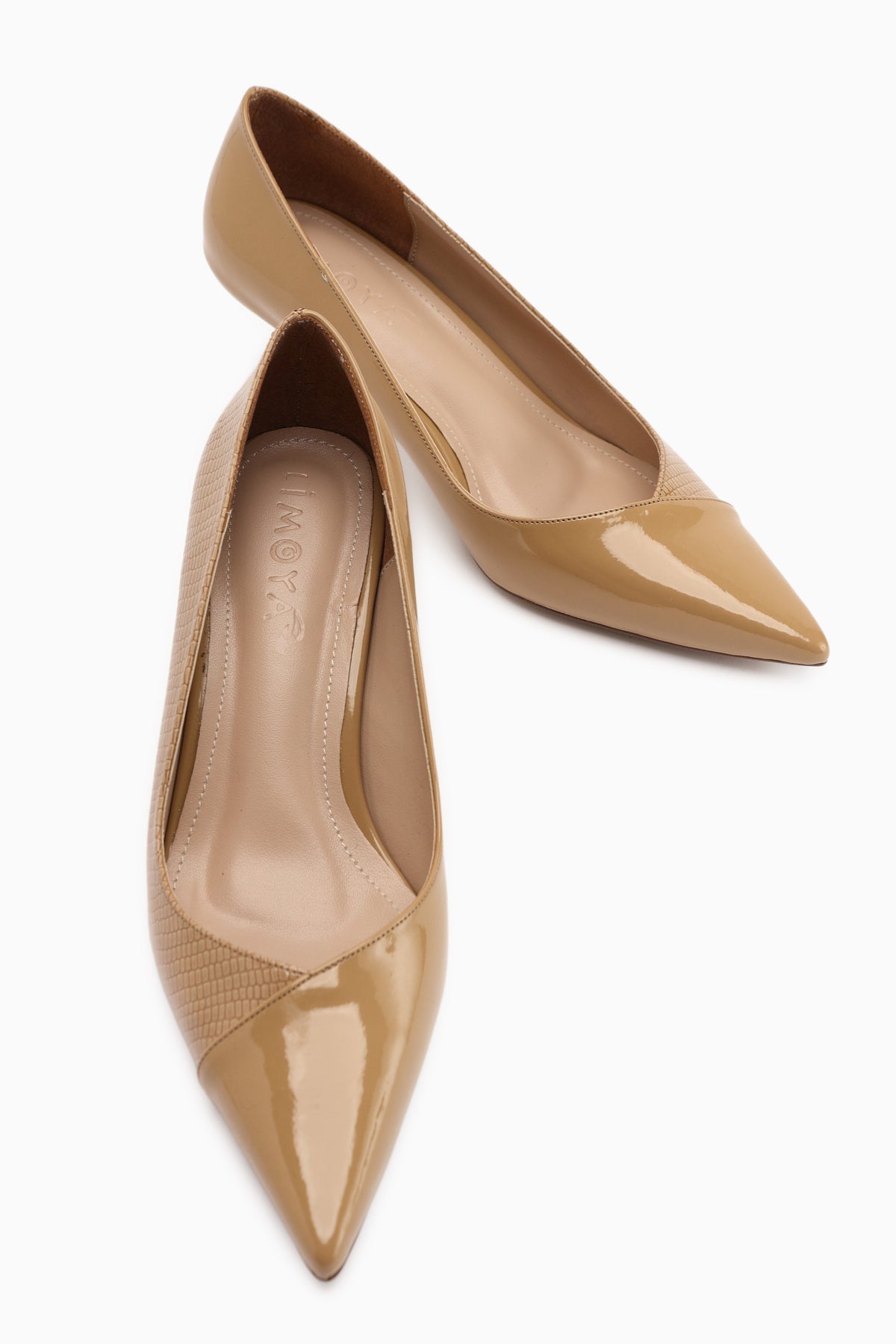 Elly Beige Women's Stiletto Shoes