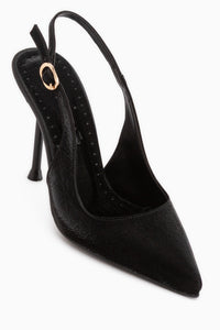 Lili Schwarz Dünne Absatz Damen Schuhe