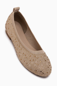 Rena Nud Stein Detail Damen Ballerinas