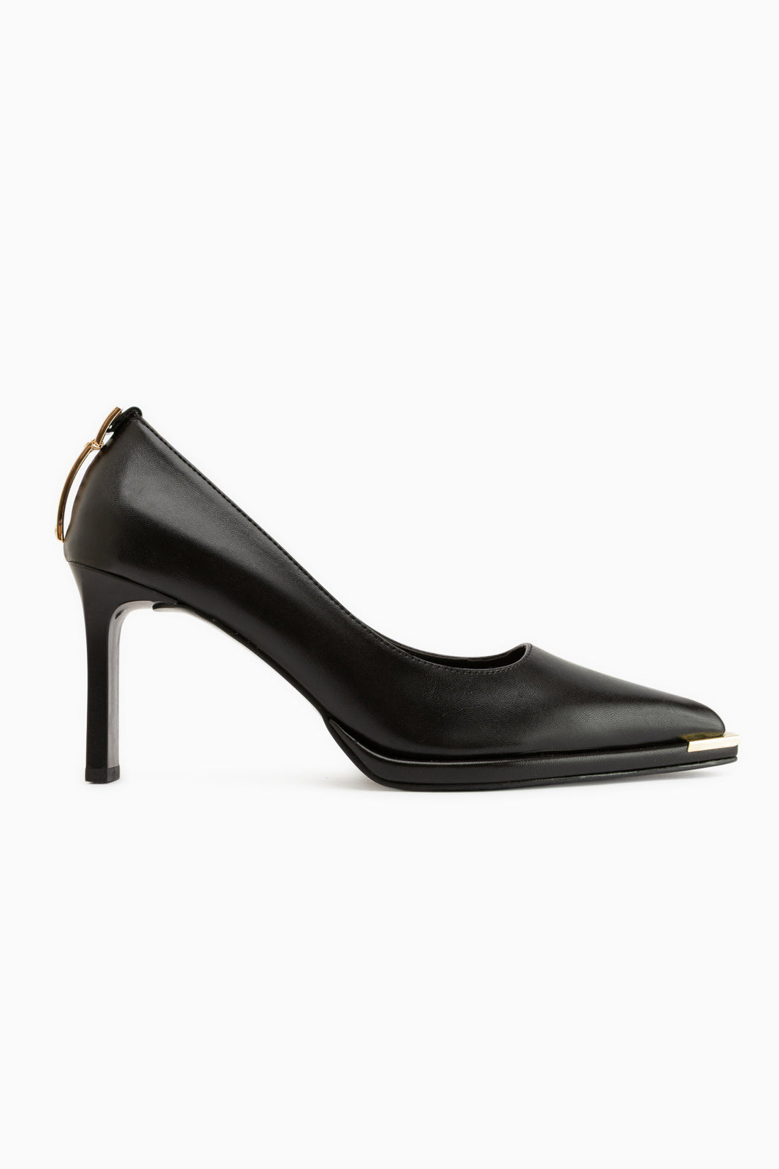 Mariana Schwarze Schnalle Detail Damen Absatzschuhe
