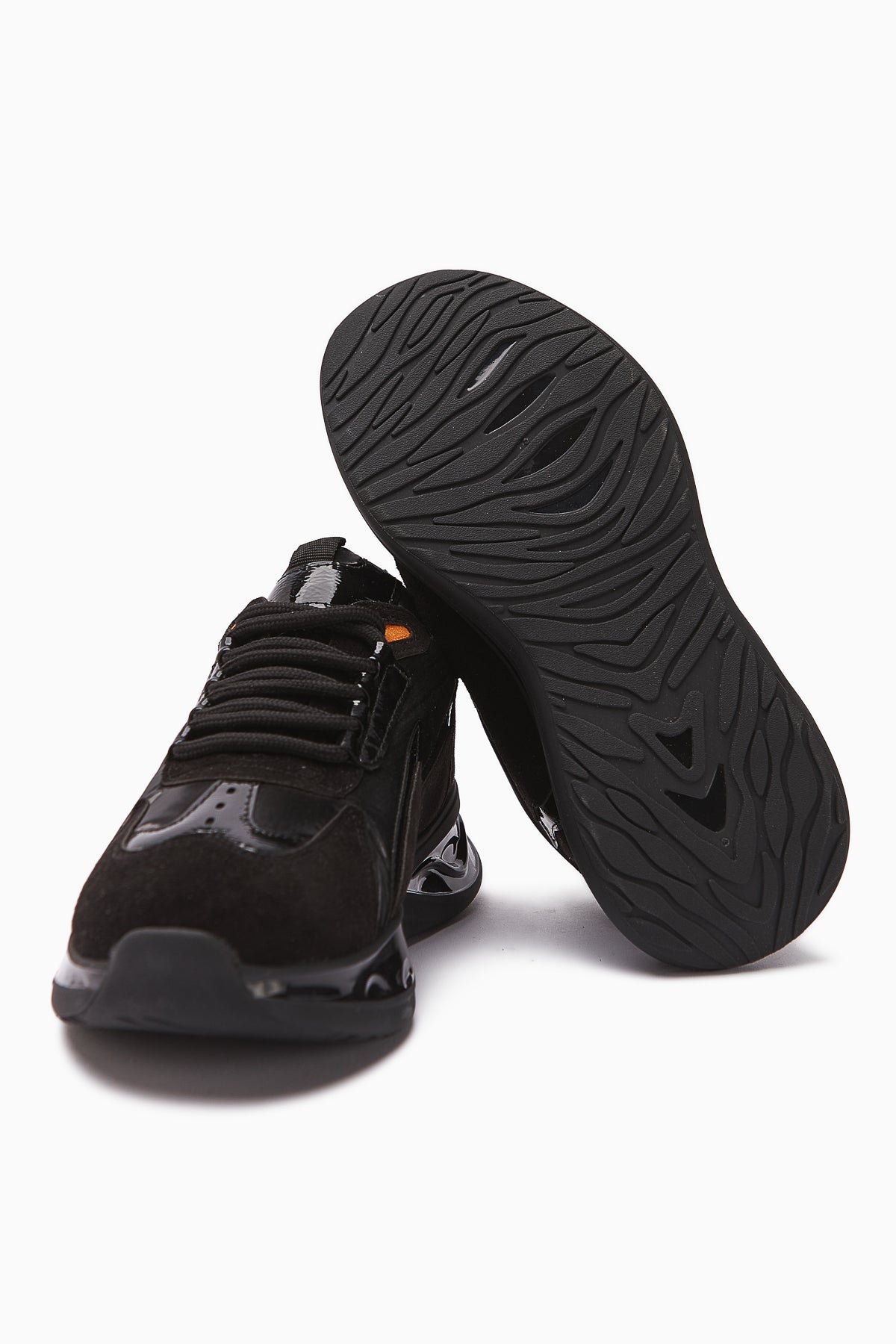 Tolin Black Parachute Fabric Women's Sneakers