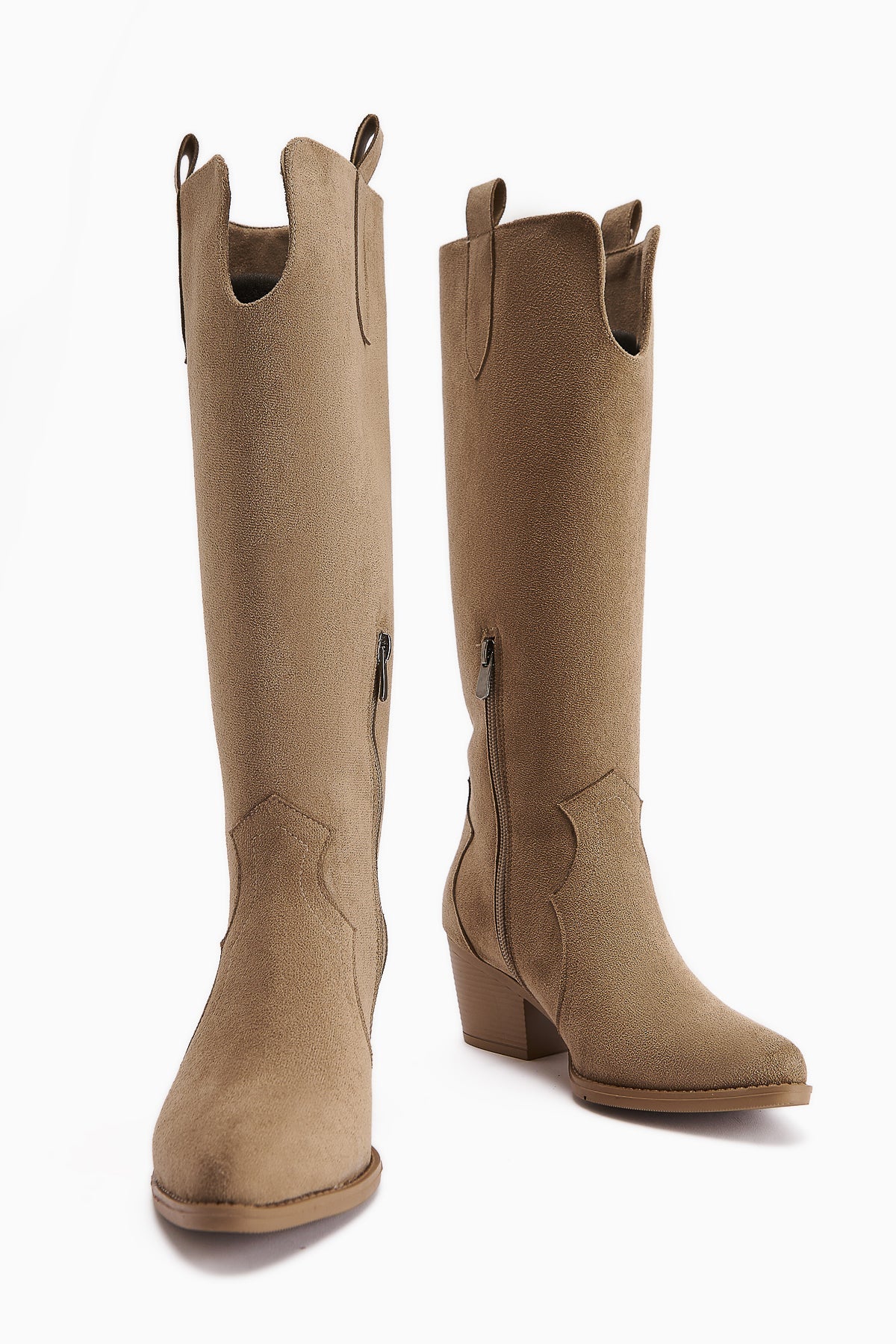 Frida Mink Suede Western Women's Boot