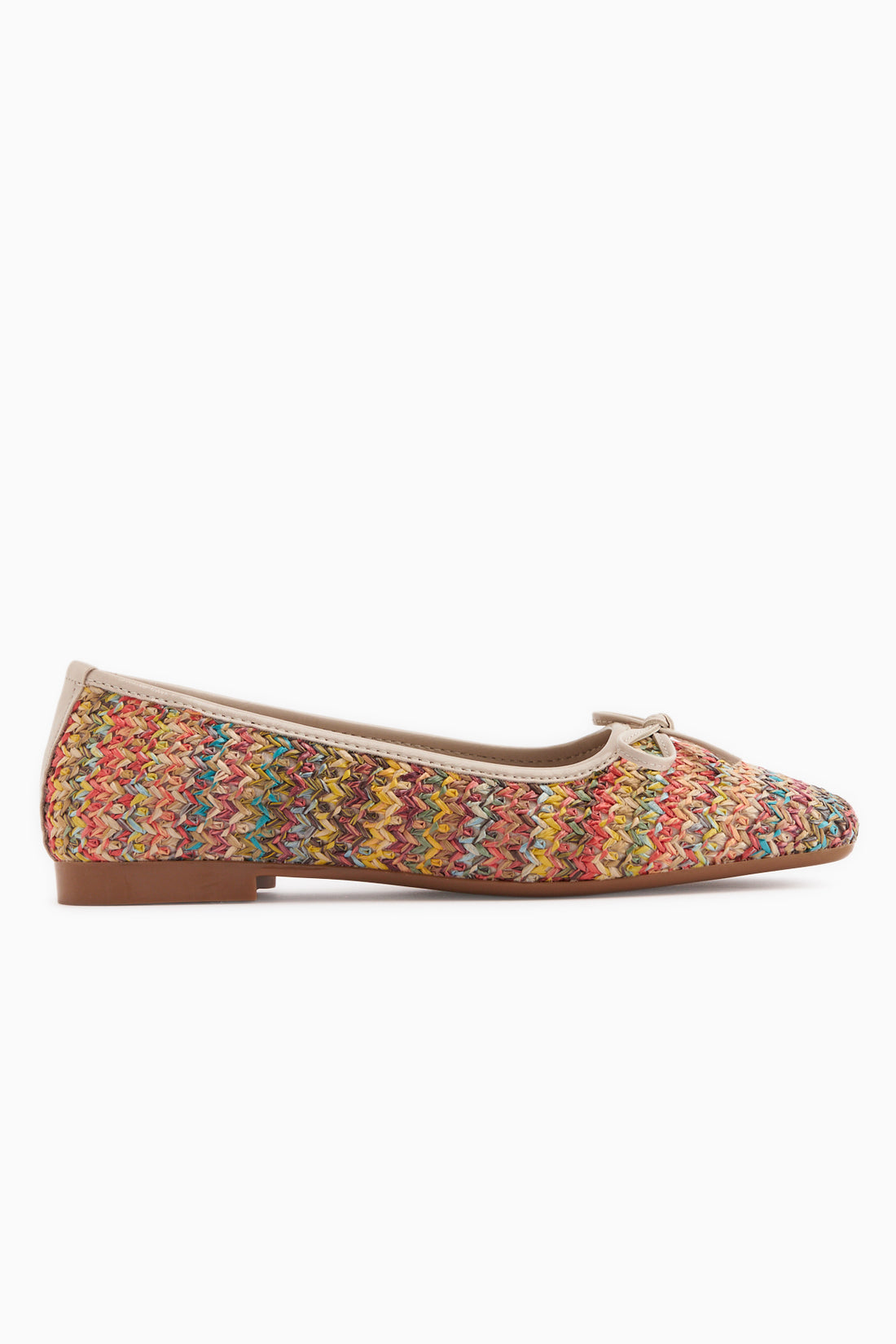 Fridah Bunte Schleifen Detail Damen Ballerinas