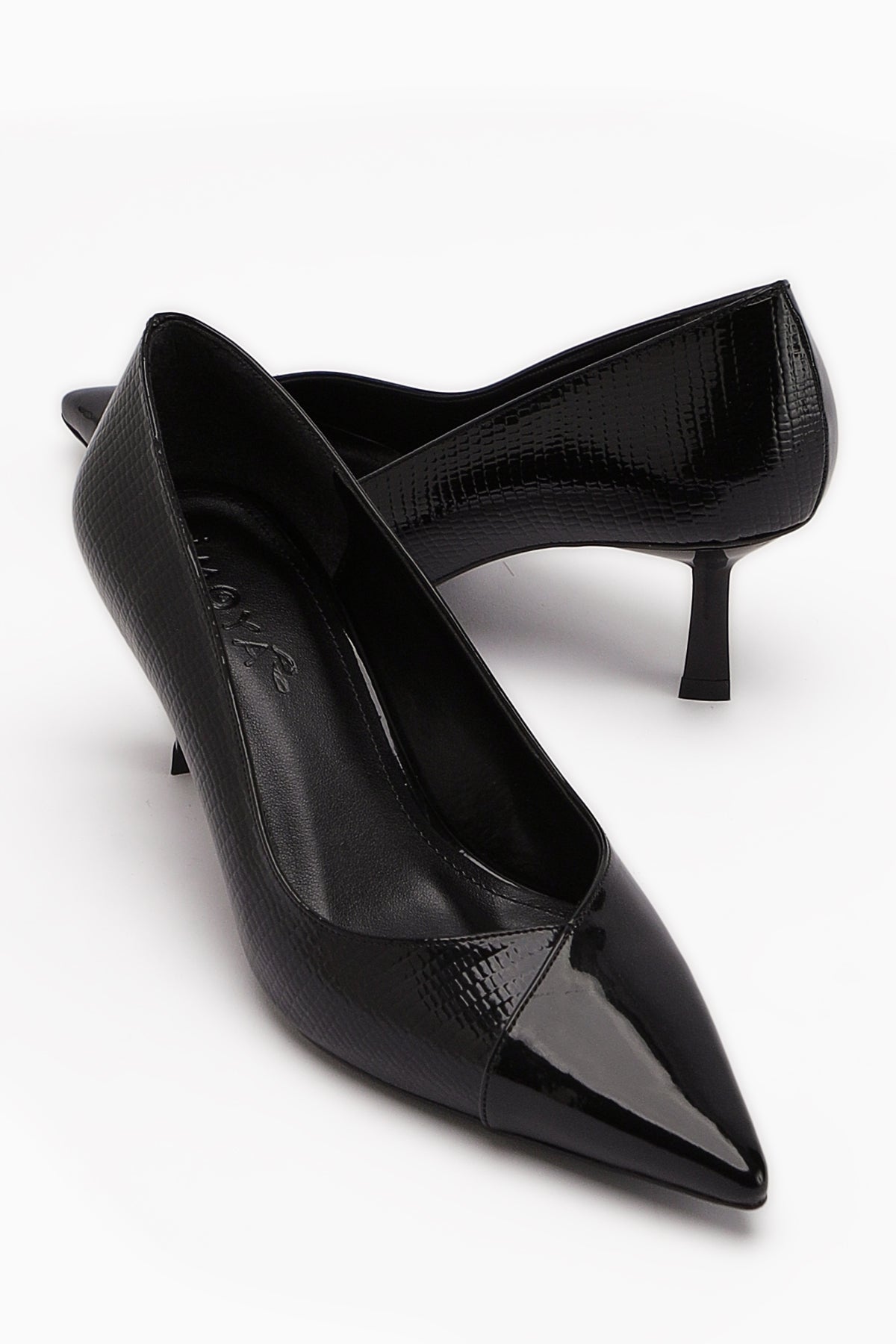 Elly Black Women's Stiletto Shoes