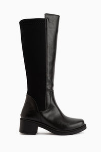 Cora Schwarze Absatz Damen Stiefel