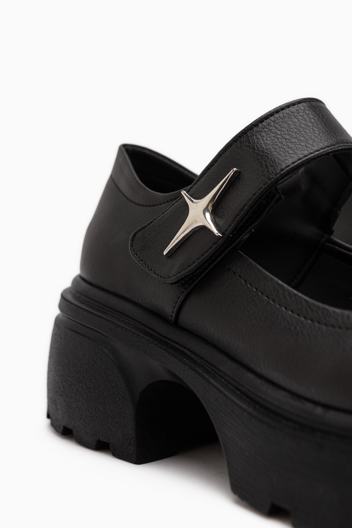 Deena Schwarze Plattformsohle Damen Mary Jane Schuhe