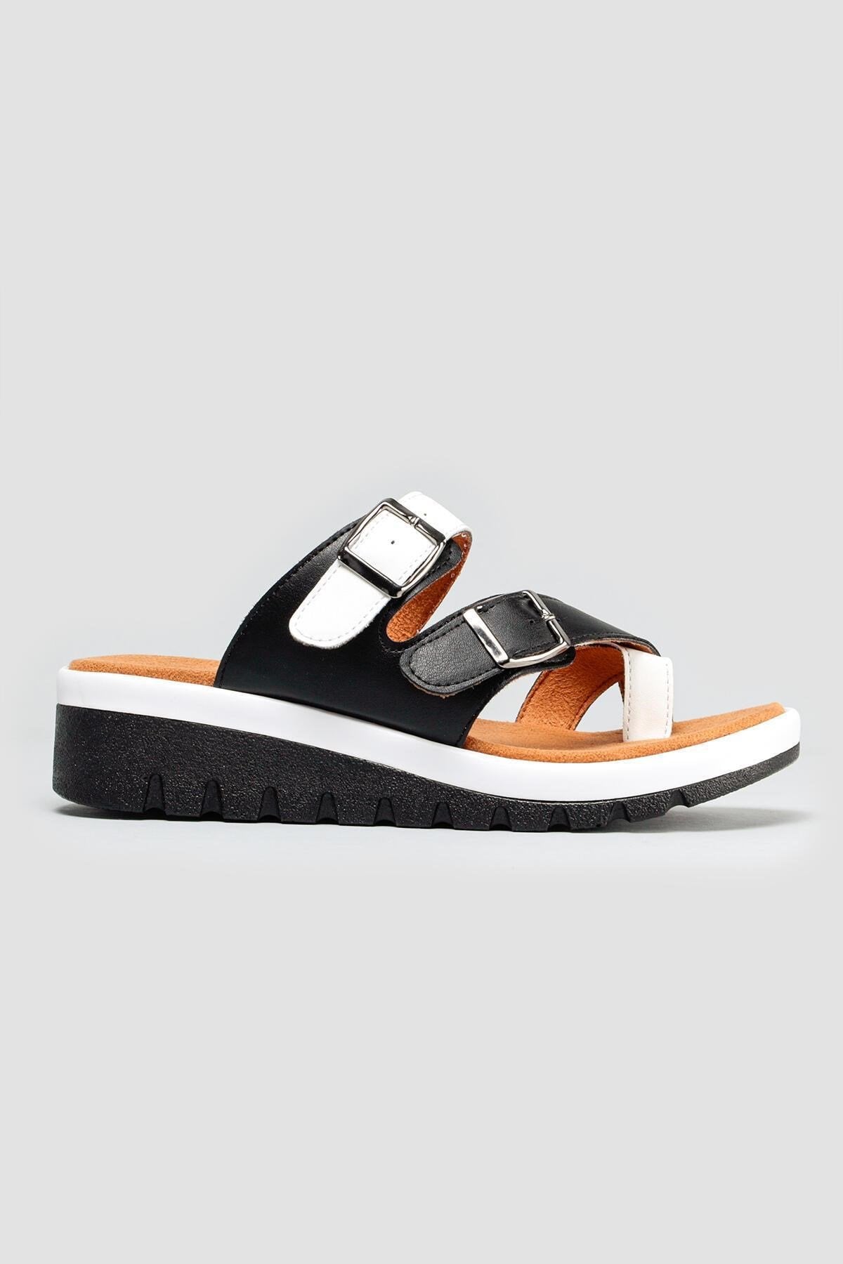 Taya Black Comfort Slippers