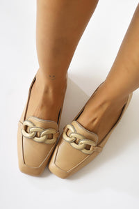 Fenna Nud Buckle Detailed Casual Shoes