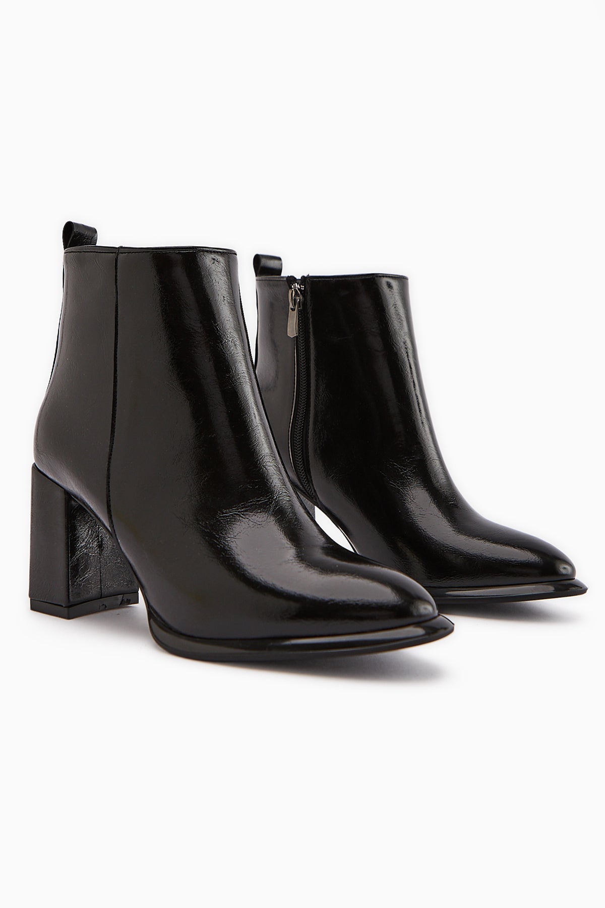Gloria Black Heeled Women's Boot