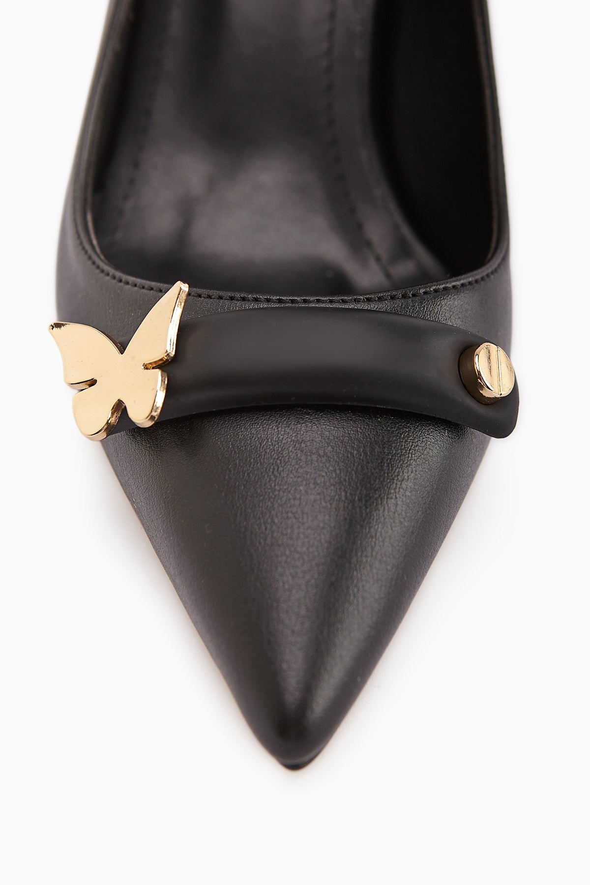 Misa Black Buckled Women's Stiletto