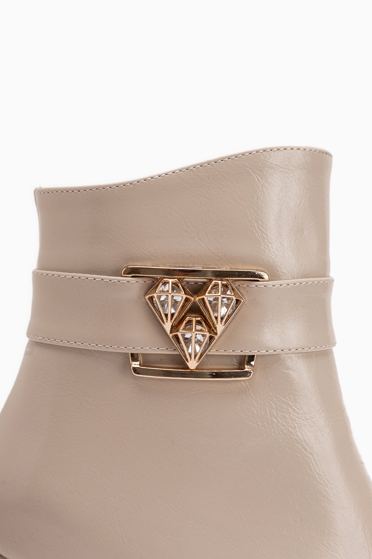 Mariam Beige Removable Cuff Women’s Boots