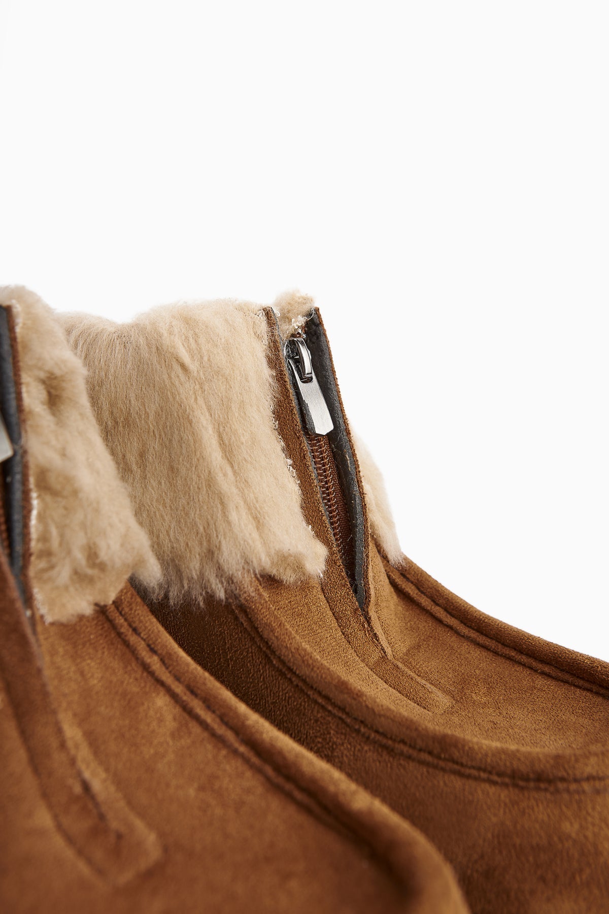 Erva Taba Suede Fur Women's Boot