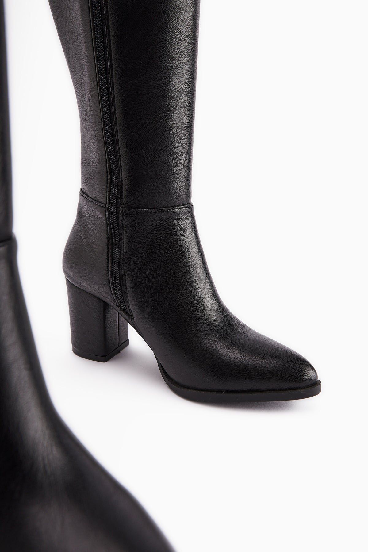 Deniza Black High Heel Women's Boot