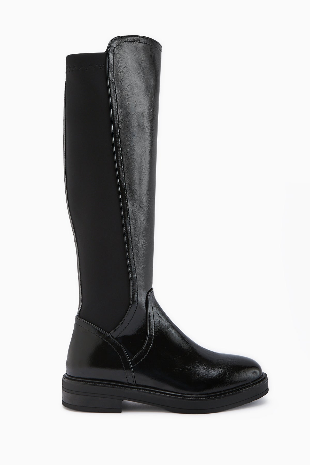 Gladis Black Knee High Women's Boot