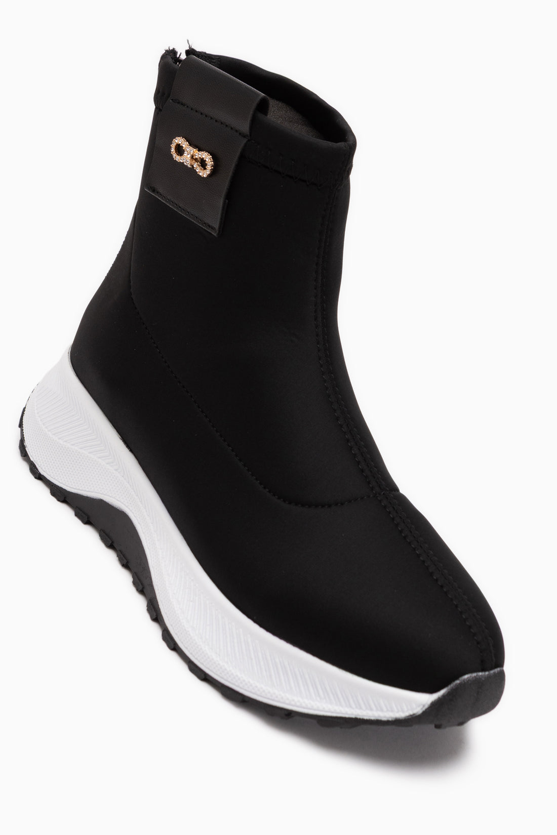 Juliana Schwarze Damen Sportstiefel