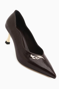 Liona Braun Schnalle Detail Damen Absatzschuhe Stiletto