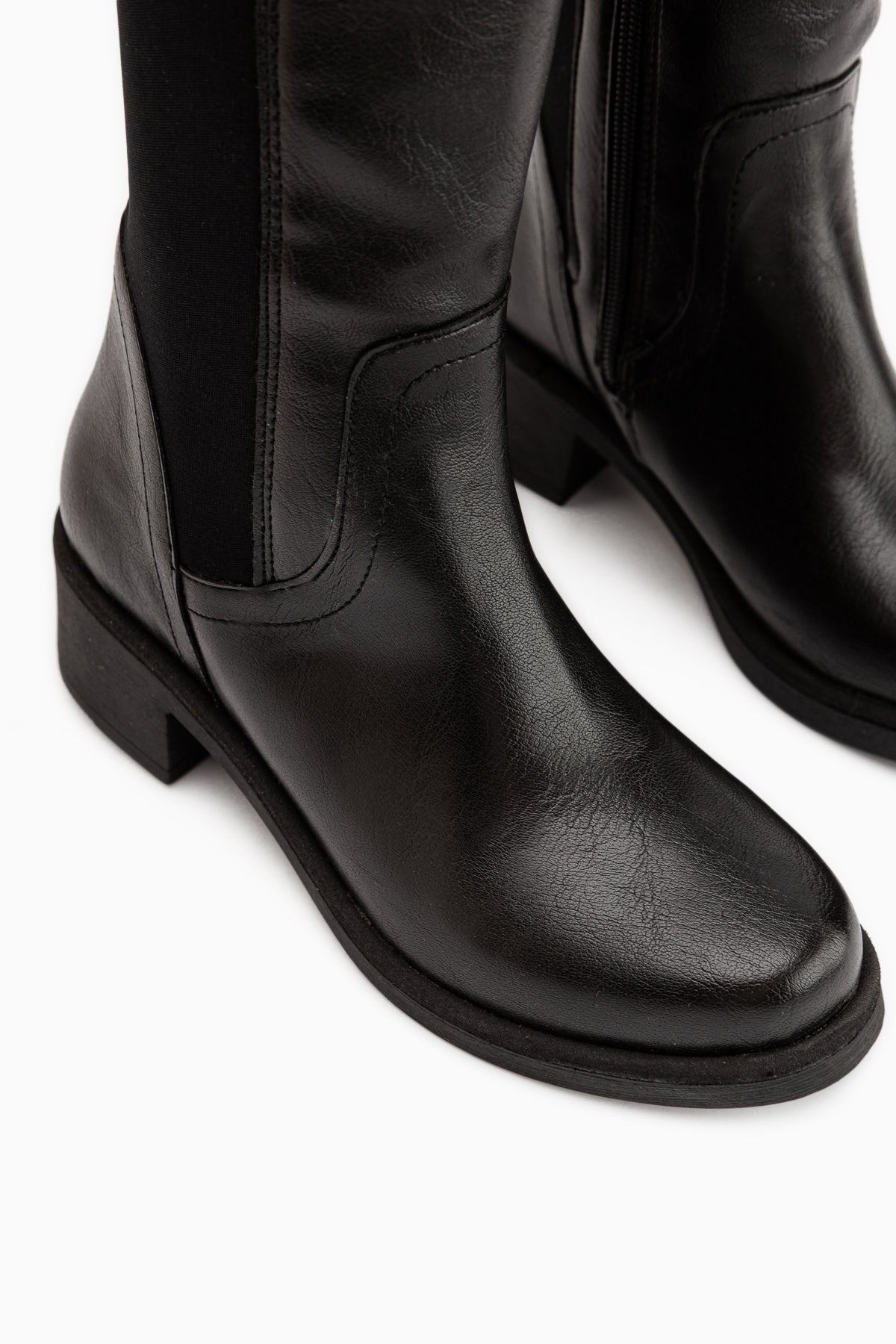 Cora Schwarze Absatz Damen Stiefel