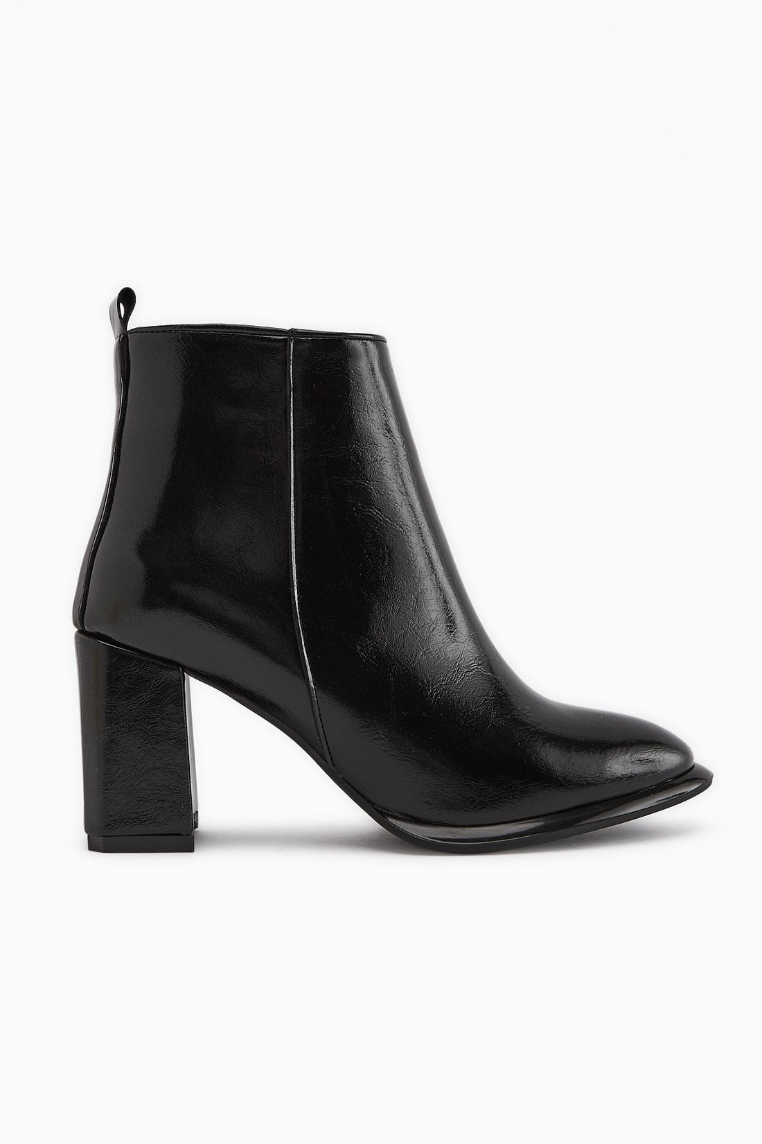 Gloria Black Heeled Women's Boot