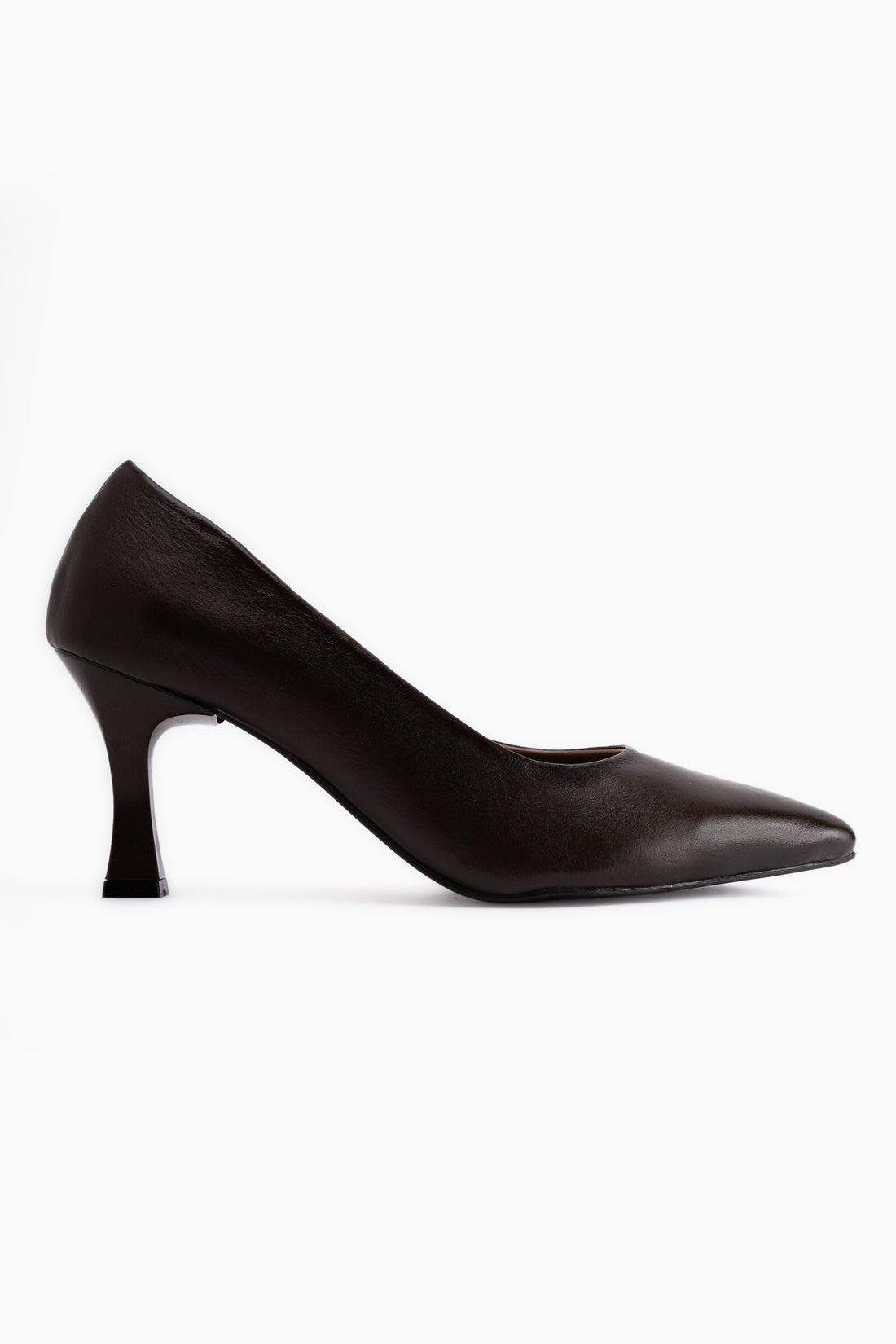 Clarry Echtes Leder Braun Damen Absatzschuhe