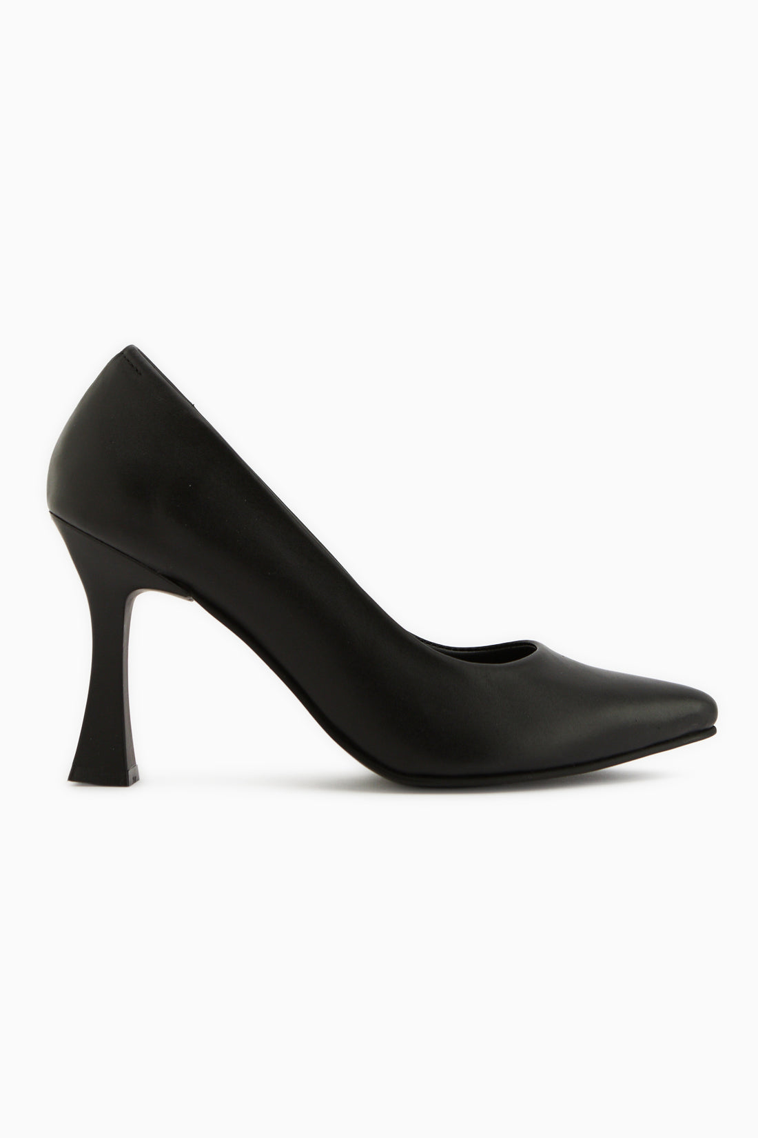 Helen Echtes Leder Schwarz Stiletto Damen Absatzschuhe