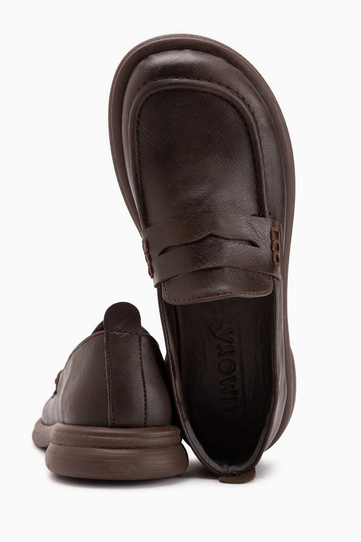 Mari Brown Thick Sole Women’s Loafer Shoes