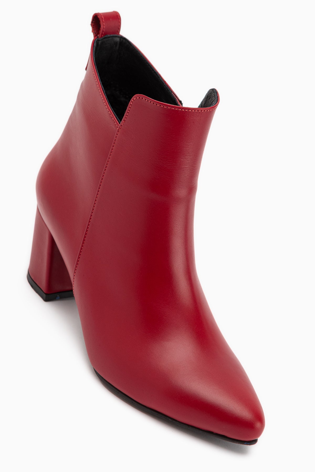 Julia Echtes Leder Braun Absatz Damen Stiefel