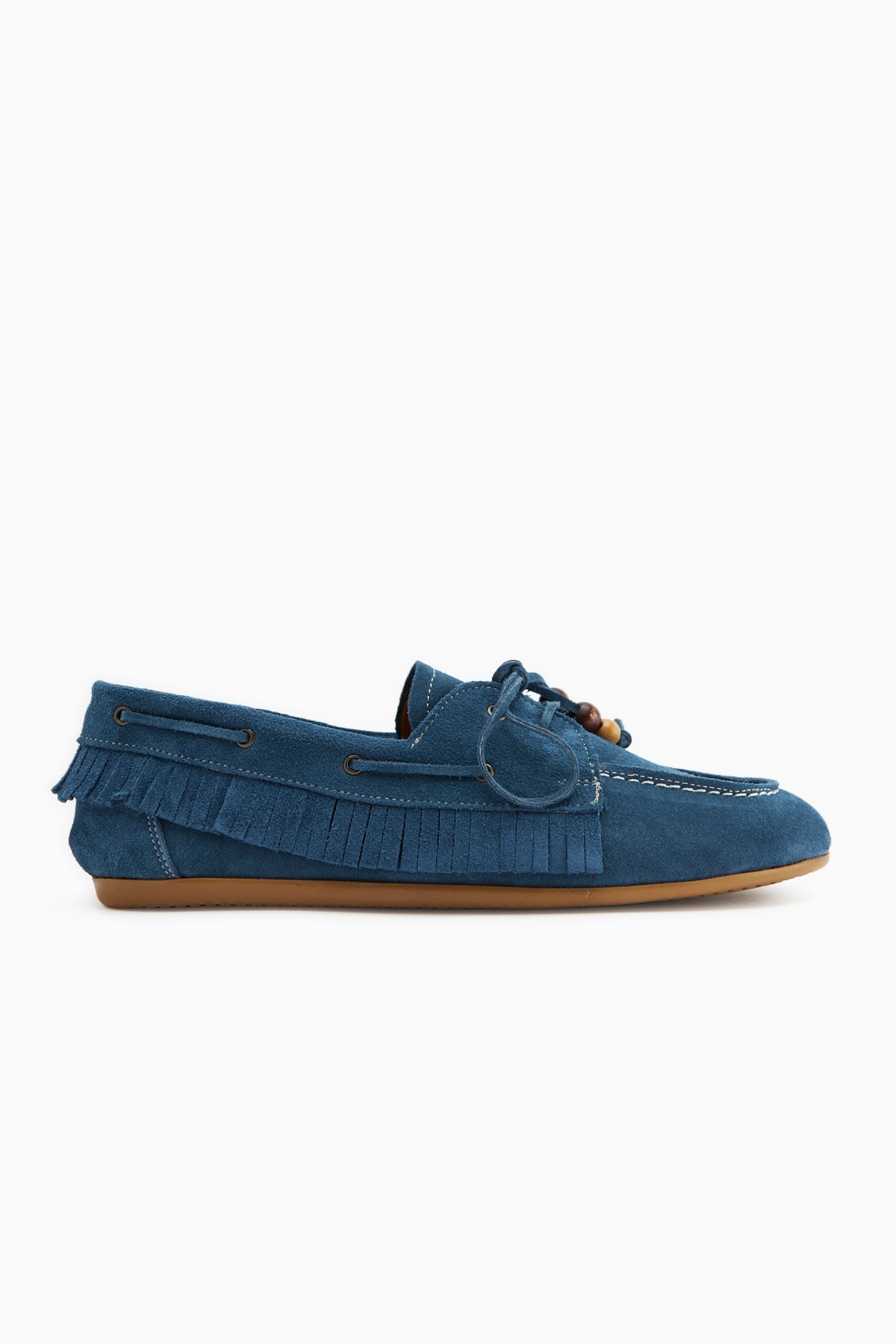 Rania – Denimblau Echtleder Loafer (Damen)