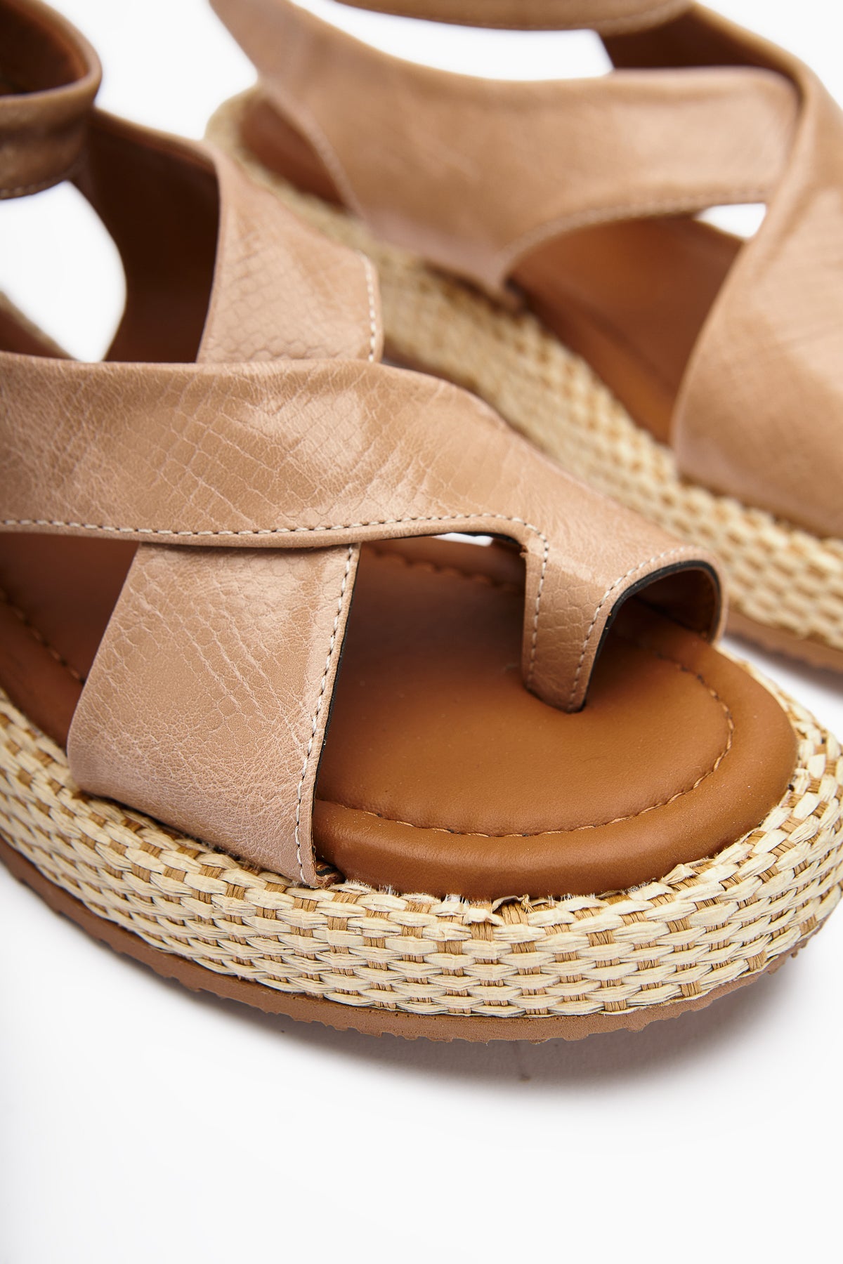 Kani Damen Zehentrenner in Nude